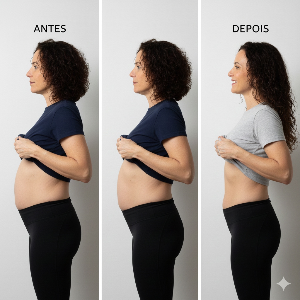 Antes e Depois Carla